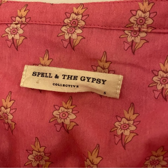 NWOT Spell & The Gypsy Collective Small Utopia Blouse - Picture 9 of 15